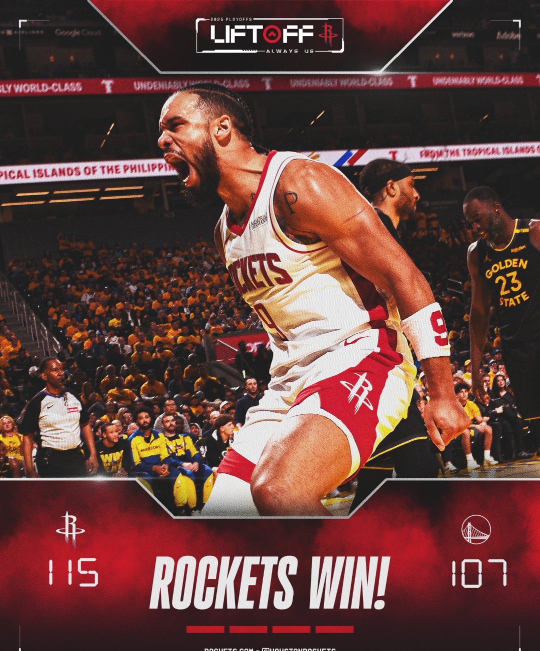 火箭大胜活塞，伍德全场砍下27分的简单介绍